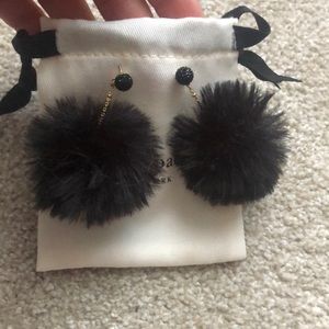 Kate spade poof drop earrings